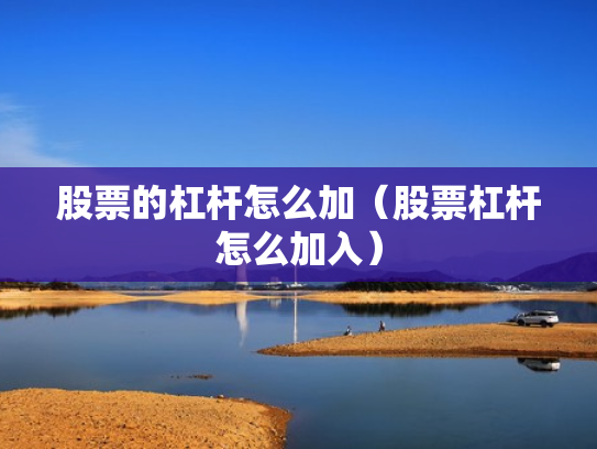 股票的杠杆怎么加（股票杠杆怎么加入）