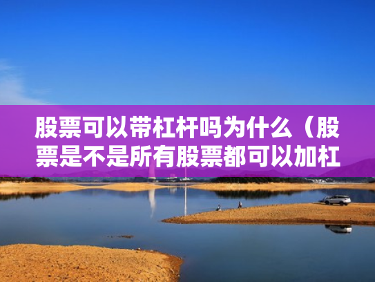 股票可以带杠杆吗为什么（股票是不是所有股票都可以加杠杆）
