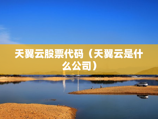天翼云股票代码（天翼云是什么公司）