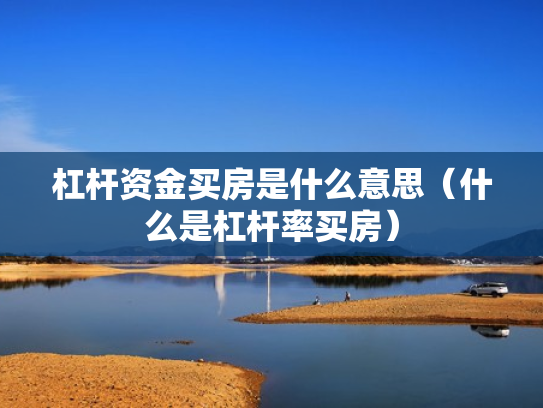 杠杆资金买房是什么意思（什么是杠杆率买房）