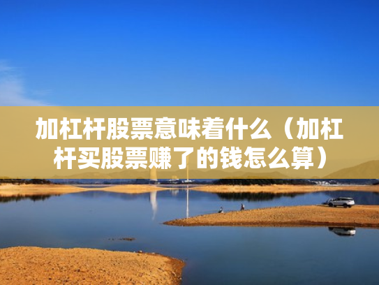加杠杆股票意味着什么（加杠杆买股票赚了的钱怎么算）