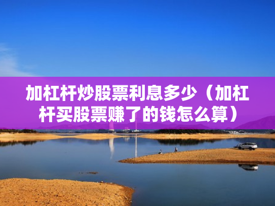加杠杆炒股票利息多少（加杠杆买股票赚了的钱怎么算）