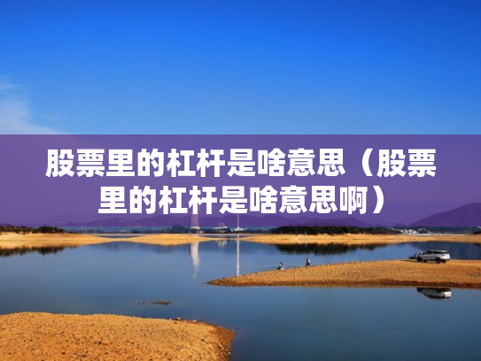 股票里的杠杆是啥意思（股票里的杠杆是啥意思啊）