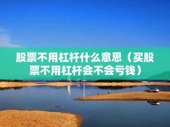 股票不用杠杆什么意思（买股票不用杠杆会不会亏钱）