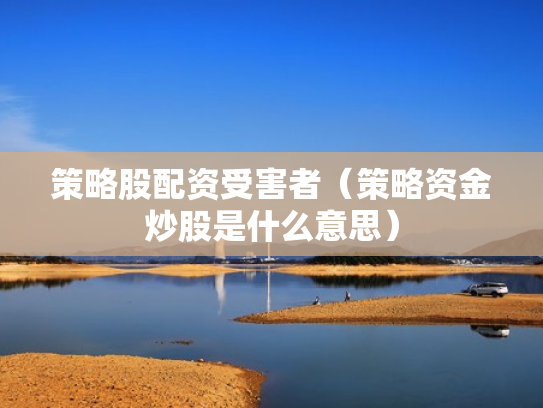 策略股配资受害者（策略资金炒股是什么意思）