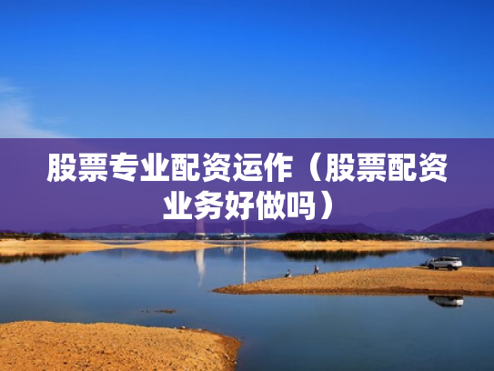 股票专业配资运作（股票配资业务好做吗）