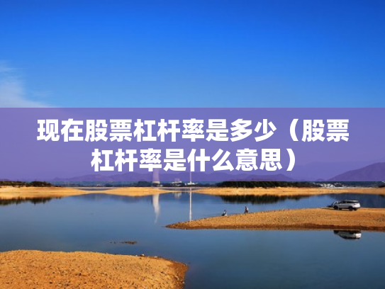 现在股票杠杆率是多少（股票杠杆率是什么意思）