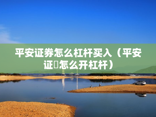 平安证券怎么杠杆买入（平安证劵怎么开杠杆）