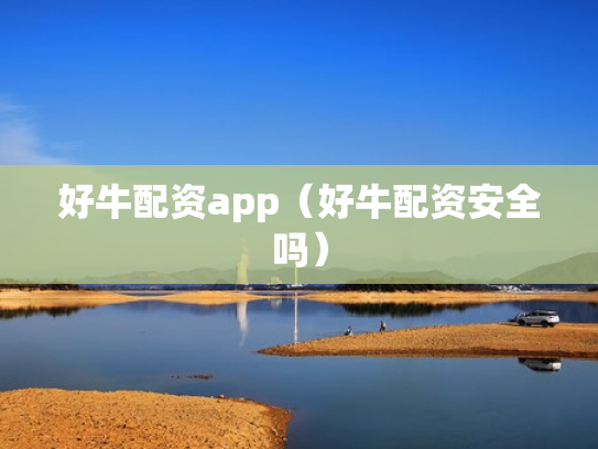 好牛配资app（好牛配资安全吗）