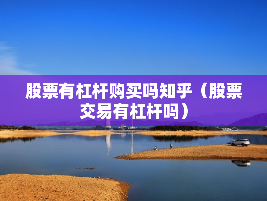 股票有杠杆购买吗知乎（股票交易有杠杆吗）